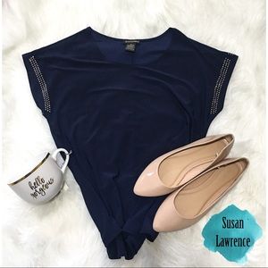 Susan Lawrence Studded Blouse